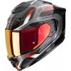 Helma na motorku SCORPION EXO-1500 AIR SLEEK čierno/červená Veľkosť: S