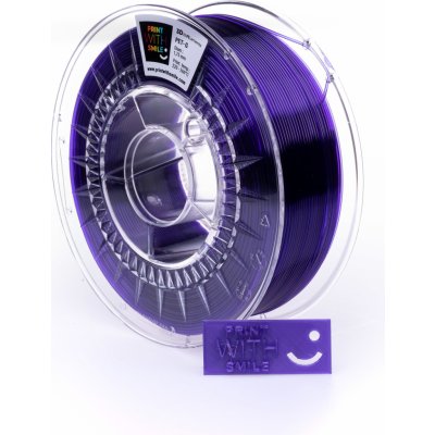 Print With Smile PET-G Violet Glass TR 1,75 mm 1kg