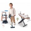 Set upratovací vozík s tyčovým vysávačom Rowenta Trolley Upright Hoover Smoby so žehliacou doskou a žehličkou