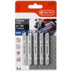 Plátky do priamočiarej píly na kov 100 mm/ 8 TPI 5 ks TACTIX (436115)