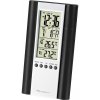 Platinet | Meteostanica s LCD displejom a budíkom 2xAAA čierna/strieborná | PL0456