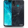 Picasee silikónový prehľadný obal pre Honor 9X Lite - Black marble