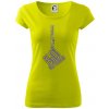 50 rokov na krku reťaz - Dámske tričko Pure - S ( Limetková )