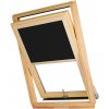 Dekodum Termoizolačná roleta na strešné okno typu VELUX MK06/M06/306 Farba látky: Black Silver, Farba profilu: Borovica
