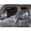 Deflektory Heko Jeep Wrangler 5D od 2019 (+zadné)