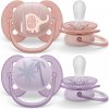 Avent Philips šidítko Ultrasoft Premium Zvířátko 2 ks ružová/oranžová