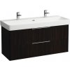 Skrinka pod umývadlo Laufen BASE 116x44x53 cm čierna H4024921102631
