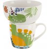 Orion Porcelánový s miskou Dino 350 ml