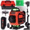 KRÍŽOVÝ LASER, LASEROVÁ VODVÁHA 360° ZELENÁ + STATÍV MAPOWER