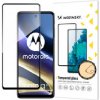 Beweare 3D Full Glue tvrdené sklo na Motorola Moto G51 - čierne