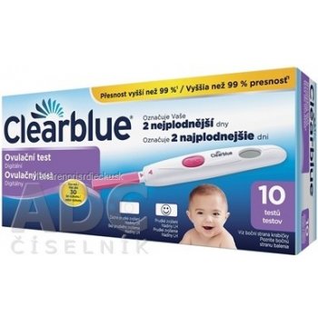 Clearblue ovulačný digitálny test 10 ks