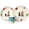 Thun 1794 Detská súprava Krtko a raketa porcelán 3 dielna