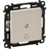 Legrand 752216 VALENA LIFE TLAČIDLO SO SIGNÁLKOU (ZVONČEK) BÉŽOVÉ 230V + predĺžená záruka na 3 roky