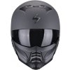Prilba Scorpion Exo-combat II tmavosivá