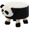Detská taburetka, 28x25cm | panda