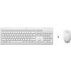 HP 230 Wireless Mouse and Keyboard Combo White 3L1F0AA#BCM