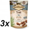 Carnilove Dog Semi Moist Snack Trout enriched with Dill 3 x 200 g