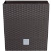 kvetináč 22,3cm RATOlow DRTS225L-440U umbra plastový PROSPERPLAST