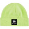 Čiapka Mammut Fedoz Beanie Neo Lime