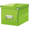Leitz Štvorcová krabica Click&Store, veľkosť M (A5), zelená