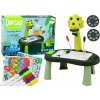 LeanToys kreslicí projektor dinosaurus stolní hra 2v1 čínští hadi zelená