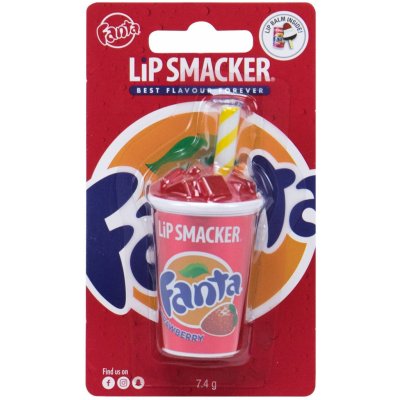 Lip Smacker Coca Cola Fanta príchuť Strawberry 7,4 g