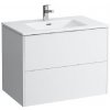 Laufen Pro S - Skrinka s umývadlom, 59x79x49 cm, 2 zásuvky, matná biela H8649612601041