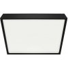 Emithor Stropné LED svietidlo LENYS III. 27025, 19 x 19 cm, 18W, IP20/IP44, čierna, 19 x 19 cm