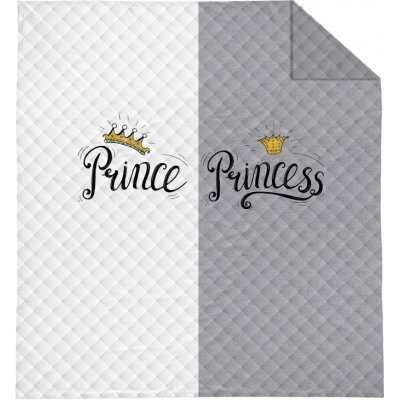 DETEXPOL Prikrývka na posteľ Prince and Princess Polyester, 220/240 cm