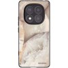Picasee silikónový čierny obal pre Xiaomi Redmi Note 14 Pro 4G - Cream marble