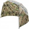 Outdoor Slnečník S Bočnicou 250cm Maskáčový