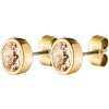 DYRBERG/KERN náušnice NOBLE golden 350805