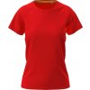 Active 140 Raglan - Crew neck Tričko dámske STEDMAN, červená Scarlet, S