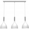 Luminex Luster na lanku NOAK 3xE27/15W/230V biela/chróm LU3900 + záruka 3 roky zadarmo + záruka 3 roky zadarmo