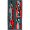 Sada precíznych segerových klieští KNIPEX 002001V02 (Sada segerových klieští 00 20 01 V02 ( 2294001 ))