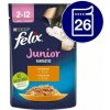 Nestlé FELIX Fantastic cat junior kura želé kapsička 26x85 g