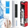 VENTILÁTOR STĹPCOVÝ KLIMATIZÁTOR AROMA XXL 106 CM 3 L LED DIAĽKOVÝ OVLÁDAČ MEGA VÝKON 60 W