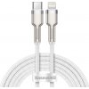 Basesus CATLJK-B02 USB-C na Lightning PD 20 W, 2m, bílý