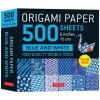 Origami Paper 500 Sheets Blue & White 6 (15 CM)
