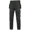 CXS LEONIS Pánske pracovné nohavice, čierne so šedými doplnkami 1020-120-810 50