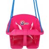 Hojdačka Baby plast nosnosť 20kg 4 farby 36x30x29cm Ružová