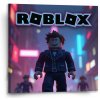 Sablio Obraz ROBLOX Neónové mesto - 50x50 cm