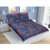 Bellatex bavlna obliečky F90/581 Pírko tm.modrá 180x200 2x70x90