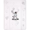 Prebaľovacia podložka mäkká New Baby Zebra biela 70x50
