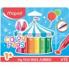 Voskovky Maped Color Peps Wax JUMBO 12 farieb