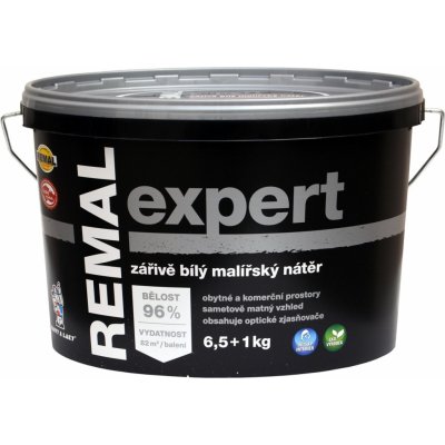 REMAL EXPERT, Žiarivo biely maliarsky náter 7,5kg