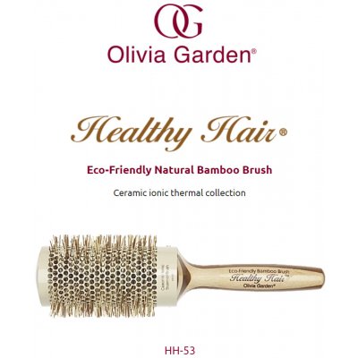 Olivia Garden Healthy Hair Bamboo termálne kefa na vlasy 53 mm (HH53)
