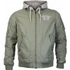 Yakuza Premium pánska bunda bomber 3961 svetlá olivová