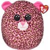 Ty Squish-a-Boos polštářek Lainey růžový leopard 30 cm