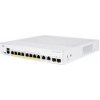 Cisco switch CBS350-8FP-2G-UK, 8xGbE RJ45, 2xGbE RJ45/SFP, fanless, PoE+, 120W - REFRESH CBS350-8FP-2G-UK-RF